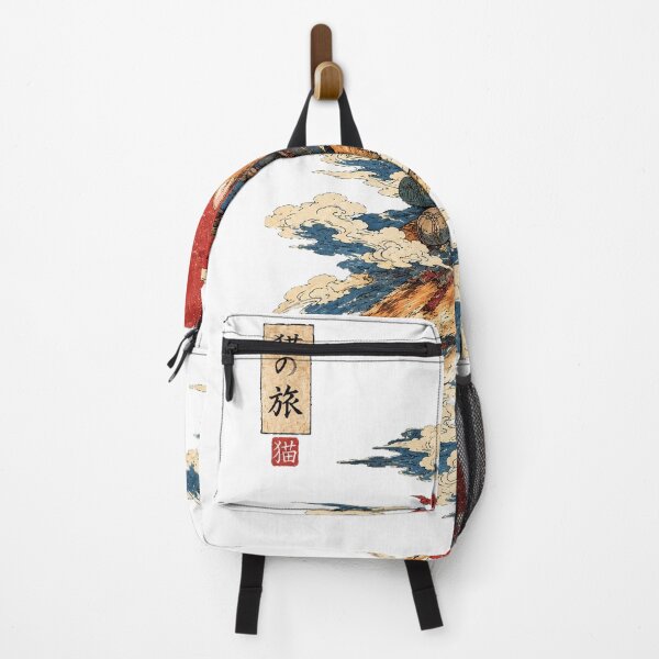 Item preview, Samurai Cat Riding Giant Cat Ukiyo E designed and sold by Dlvznbm.