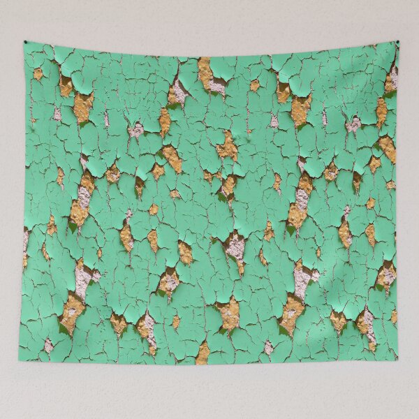 Item preview, Mint Green Cracked and Flaking Paint Stucco designed and sold by Piotrek0001.