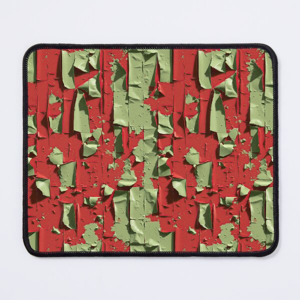 Item preview, Chipped Olive Paint over Red Brick Texture designed and sold by Piotrek0001.