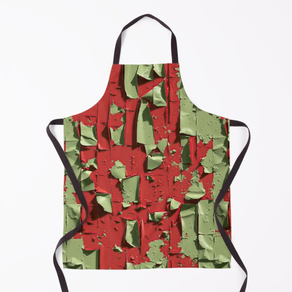 Item preview, Chipped Olive Paint over Red Brick Texture designed and sold by Piotrek0001.