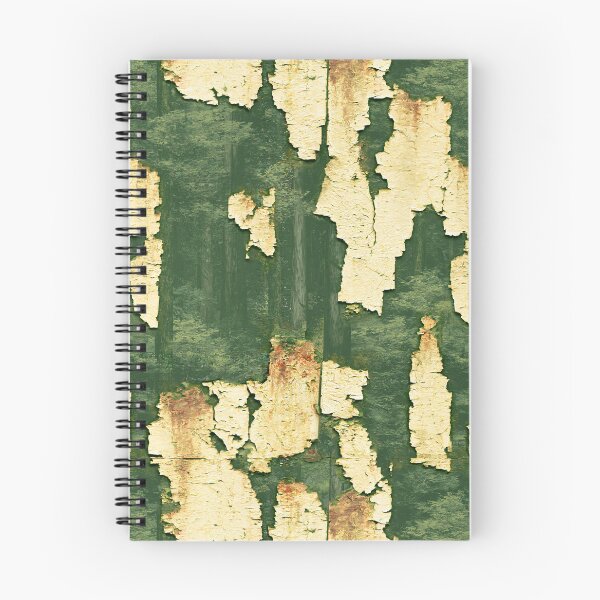 Item preview, Distressed Yellow and Forest Green Peeling Paint designed and sold by Piotrek0001.