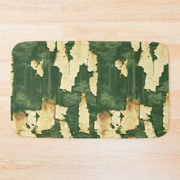 Item preview, Distressed Yellow and Forest Green Peeling Paint designed and sold by Piotrek0001.