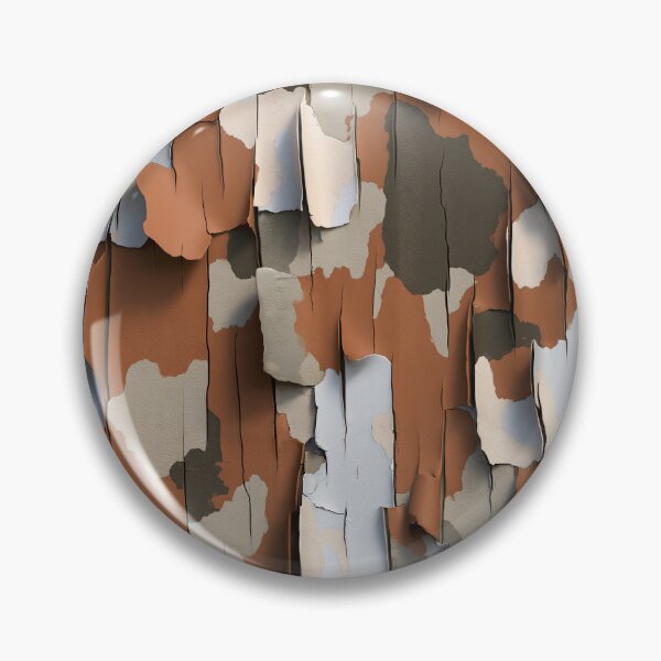 Item preview, Sculptural Brown and White Peeling Paint Chips designed and sold by Piotrek0001.