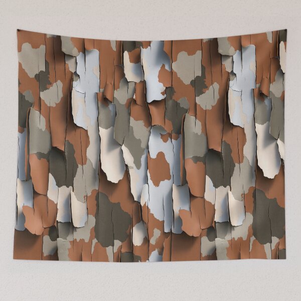 Item preview, Sculptural Brown and White Peeling Paint Chips designed and sold by Piotrek0001.