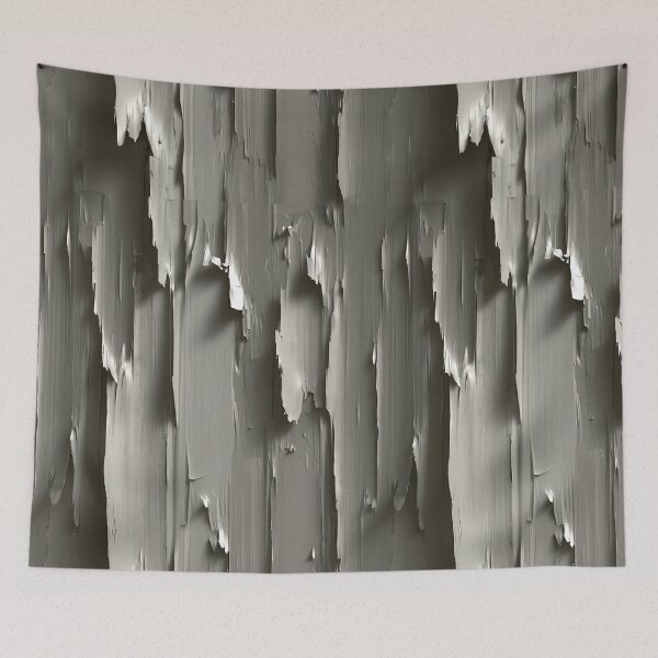 Item preview, Monochrome Grey Peeling Paint on Steel Plate designed and sold by Piotrek0001.