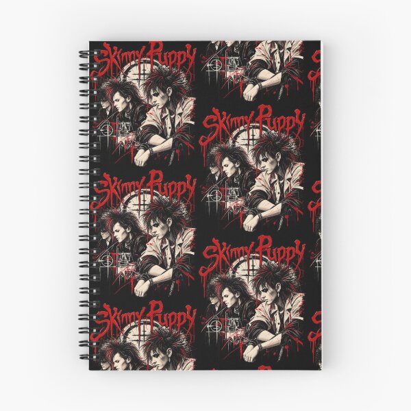 Item preview, Skinny Puppy Band – Vintage Industrial Gothic Dark Music Art designed and sold by chooseur1outfit.