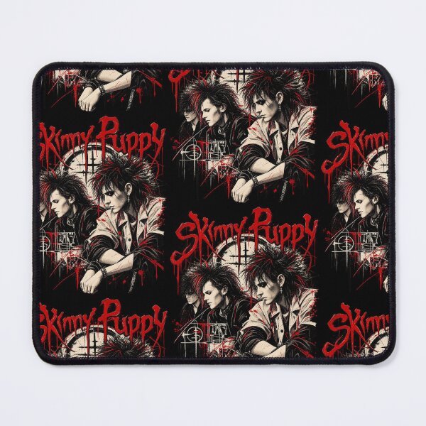 Item preview, Skinny Puppy Band – Vintage Industrial Gothic Dark Music Art designed and sold by chooseur1outfit.
