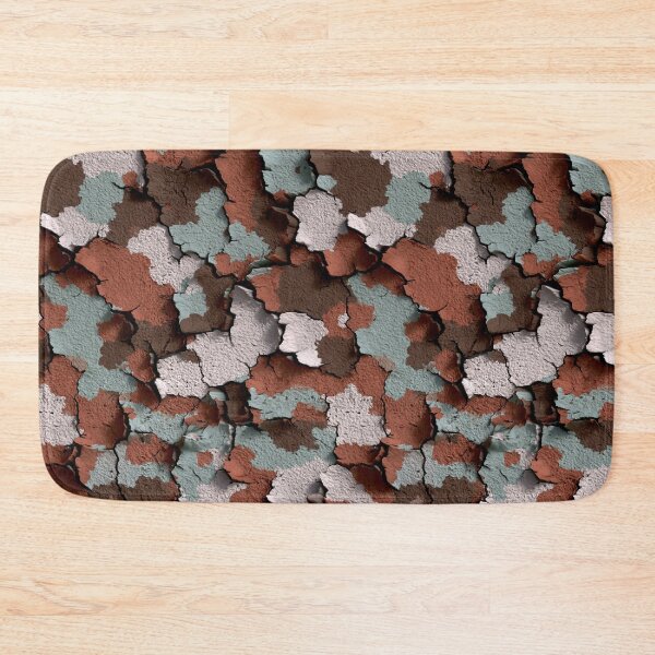 Item preview, Earth Tone Chipped Paint Flakes Relief Art designed and sold by Piotrek0001.