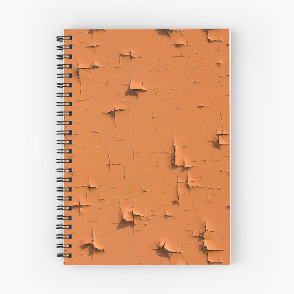 Item preview, Sunbaked Terracotta Orange Peeling Paint Wall designed and sold by Piotrek0001.