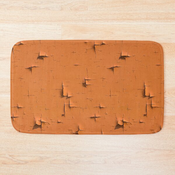 Item preview, Sunbaked Terracotta Orange Peeling Paint Wall designed and sold by Piotrek0001.