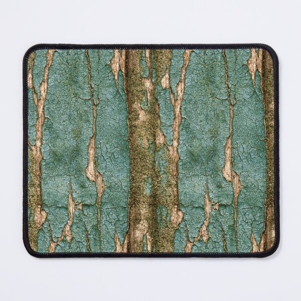Item preview, Turquoise Weathered Paint on Ancient Bark designed and sold by Piotrek0001.