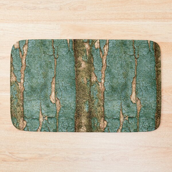 Item preview, Turquoise Weathered Paint on Ancient Bark designed and sold by Piotrek0001.