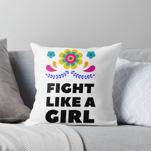 Item preview, Fight Like a Girl Mexican Folk Art Flowers designed and sold by Fani*.
