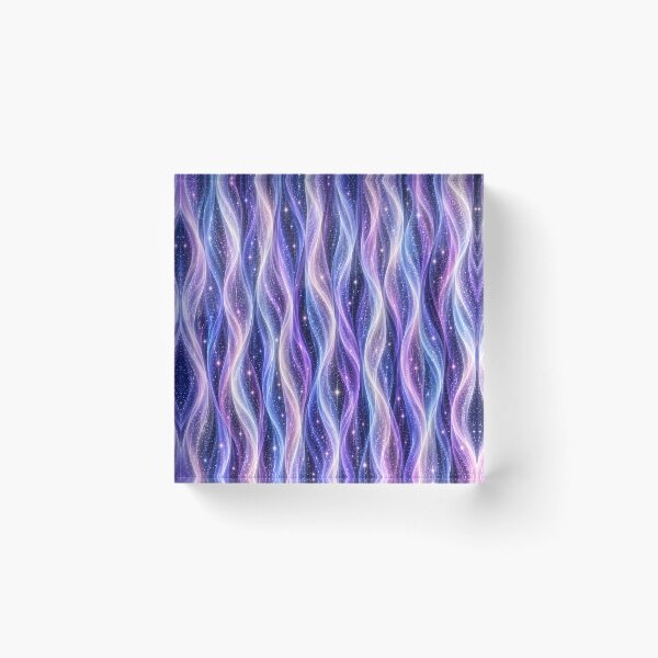 Item preview, Pastel Amethyst Aurora – Lavender Celestial Wave Pattern designed and sold by HO•Designs.