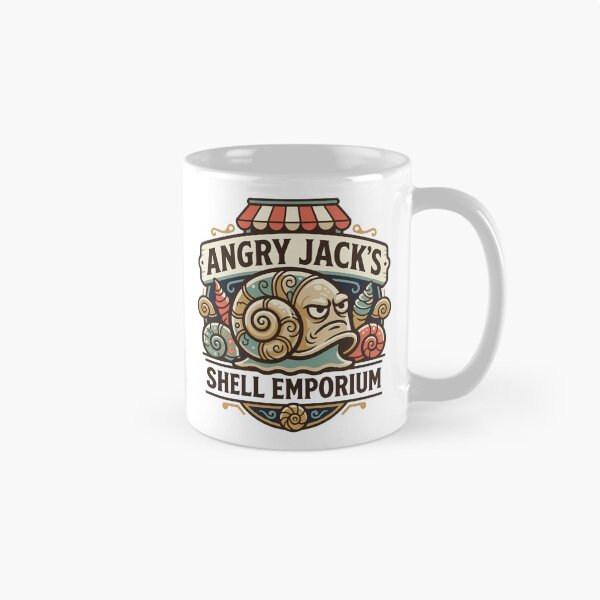 Item preview, Angry Jacks Shell Emporium designed and sold by Trippin-Tito's.