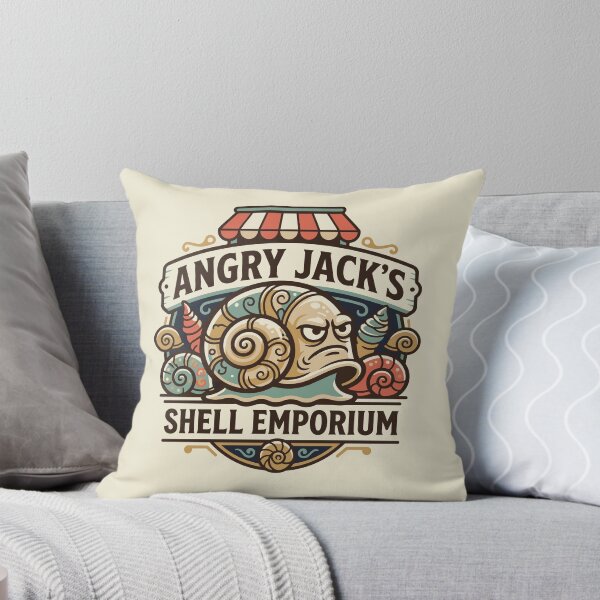 Item preview, Angry Jacks Shell Emporium designed and sold by Trippin-Tito's.