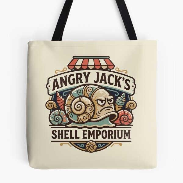 Item preview, Angry Jacks Shell Emporium designed and sold by Trippin-Tito's.
