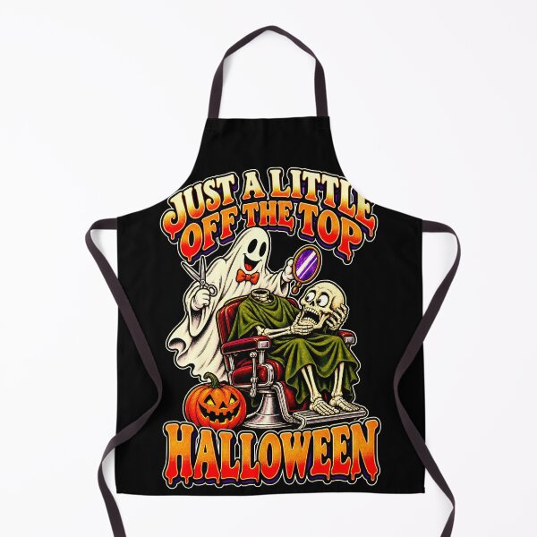 Item preview, Just a Little Off the Top Halloween Barber designed and sold by SteadyRolling.