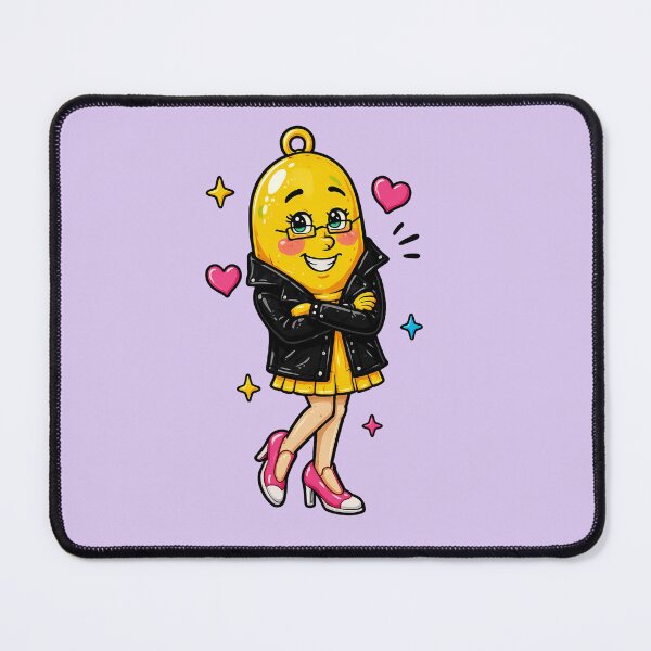 Item preview, Bella in a Leather Jacket – Cute Kawaii Character Illustration designed and sold by Classroom Crew Studio.