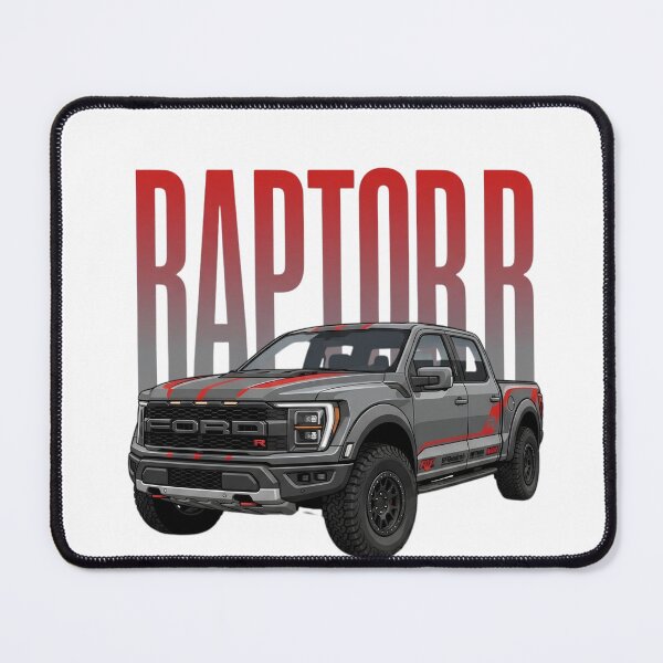 Item preview, Ford F-150 Raptor R Off-Road Truck Grey 4x4 V8 Supercharged Truck Art designed and sold by Motorline44.