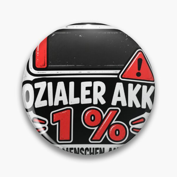 Artikelvorschau, Sozialer Akku 1 % – Bitte keine Menschen anschließen entworfen und verkauft von DeutscheIronMan.