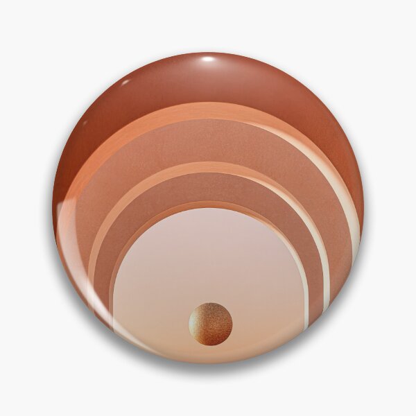 Item preview,  Terracotta Sunset Arches and Golden Sun Minimalist Print designed and sold by MargaretWiktor.