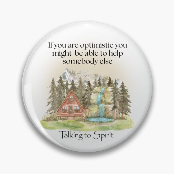 Item preview, Being optimistic will allow you to help others.  designed and sold by TalkingToSpirit.
