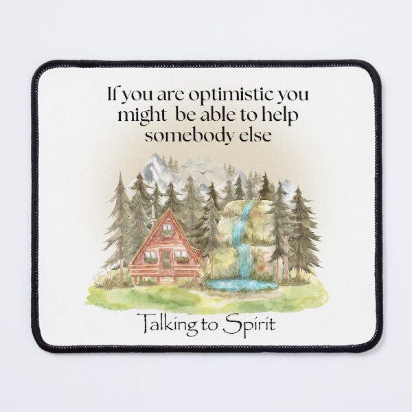 Item preview, Being optimistic will allow you to help others.  designed and sold by TalkingToSpirit.
