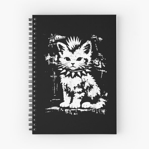 Item preview, Punk Cat Mohawk Spiked Collar Gothic Rock designed and sold by Byhergawaa.
