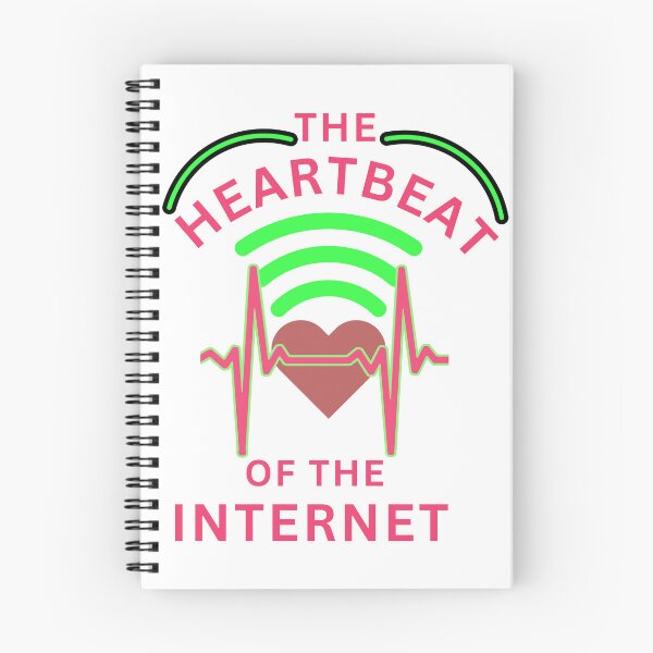 Item preview, The Heartbeat OF The Internet designed and sold by FiberatWorkTechs.