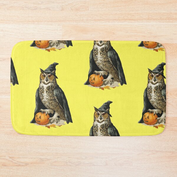 Item preview, Wise Owl As Wizard Witch Hat Halloween Pumpkin designed and sold by Mauswohn.