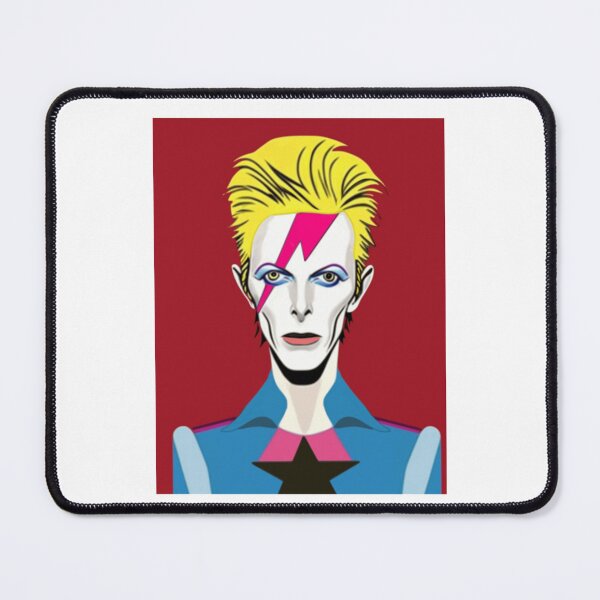 Item preview, Glam Rock Lightning Pop Art Portrait designed and sold by DomenicCrist.