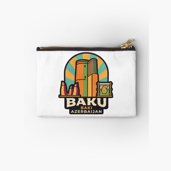 Item preview, Baku Azerbaijan Vintage Emblem, Maiden Tower Carpet Loom Souvenir designed and sold by raedattia.