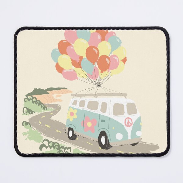 Item preview, Travel Van with Balloons designed and sold by Mizzy-star.