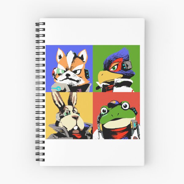 Item preview, Star Fox Warhol Pop Art Characters designed and sold by DomenicCrist.