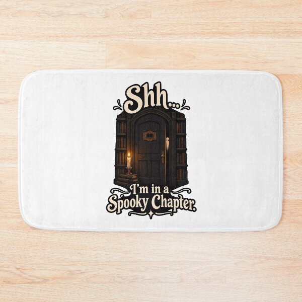 Item preview, Shh Im In A Spooky Chapter Gothic Library Ghost Halloween designed and sold by Neon Bones Studio.