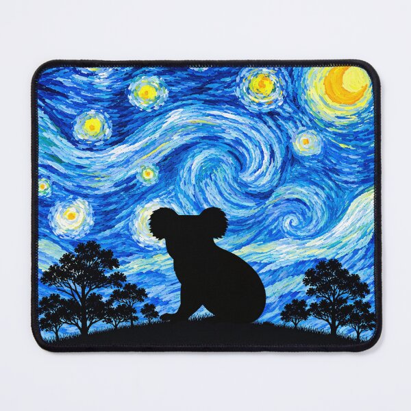 Item preview, Funny Koala Starry Night Painting Moon Star Zoo Boys Girls designed and sold by FurryHavenPH.