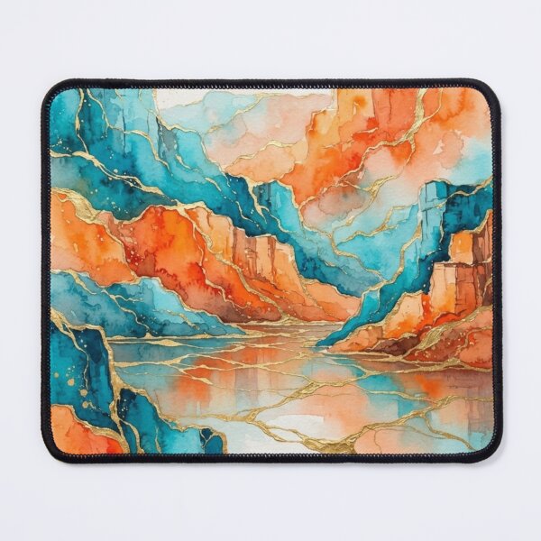 Item preview, Atuel Canyon in Watercolor - Argentine Landscapes designed and sold by Esencia Argentina.