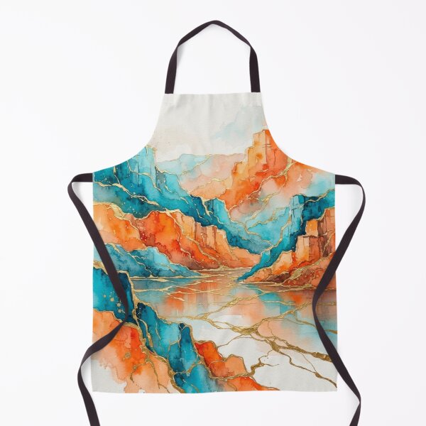 Item preview, Atuel Canyon in Watercolor - Argentine Landscapes designed and sold by Esencia Argentina.