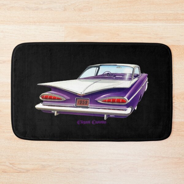 Item preview, 1959 Impala rear purple no text Kustom, Hot Rod, Muscle Car designed and sold by Elegant Customs.
