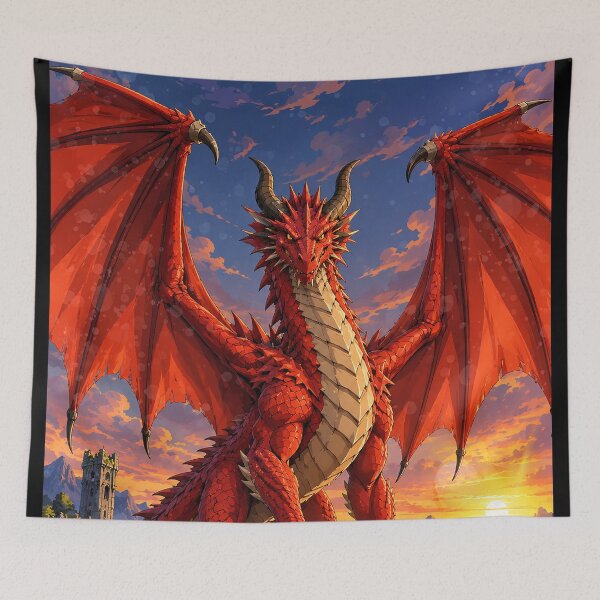 Item preview, Red Dragon designed and sold by TheWizardKitten.