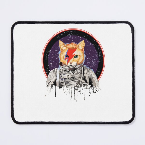 Item preview, StarCat Glam Rock Lightning Cat Portrait designed and sold by DomenicCrist.