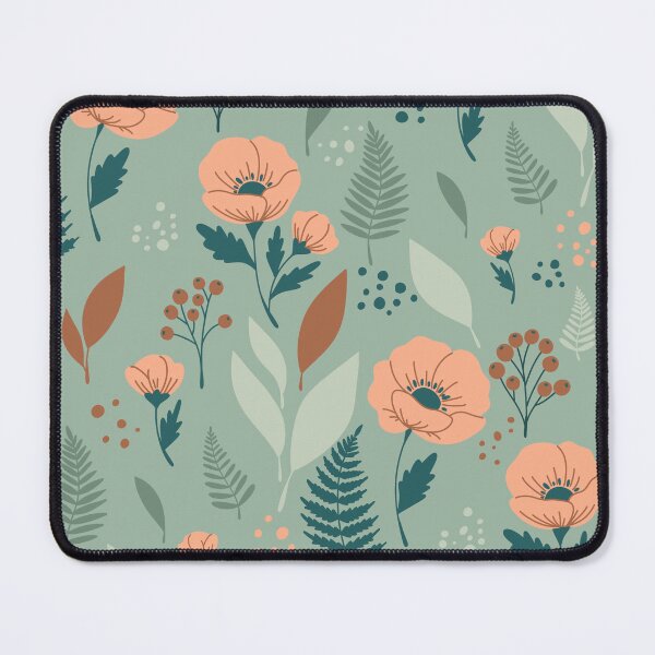 Item preview, Cozy Peach & Sage Wildflowers designed and sold by Foximsy.