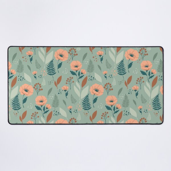 Item preview, Cozy Peach & Sage Wildflowers designed and sold by Foximsy.