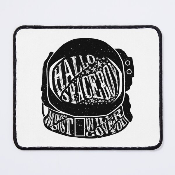 Item preview, Hello Stardust Retro Space Helmet Typography designed and sold by DomenicCrist.