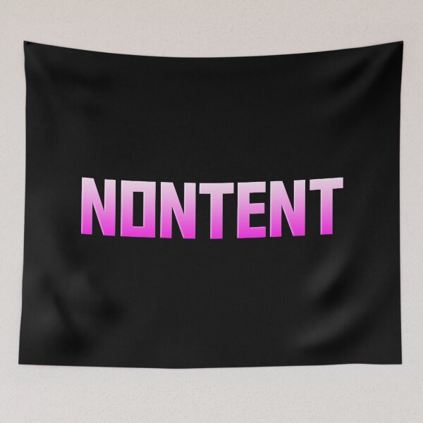 Item preview, Nontent, Livestream Memes Pink designed and sold by Memes N Lore .