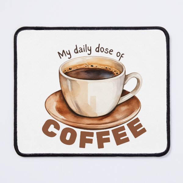 Item preview, Daily Dose of Coffee Funny Pharmacist Coffee designed and sold by Safa Reda.