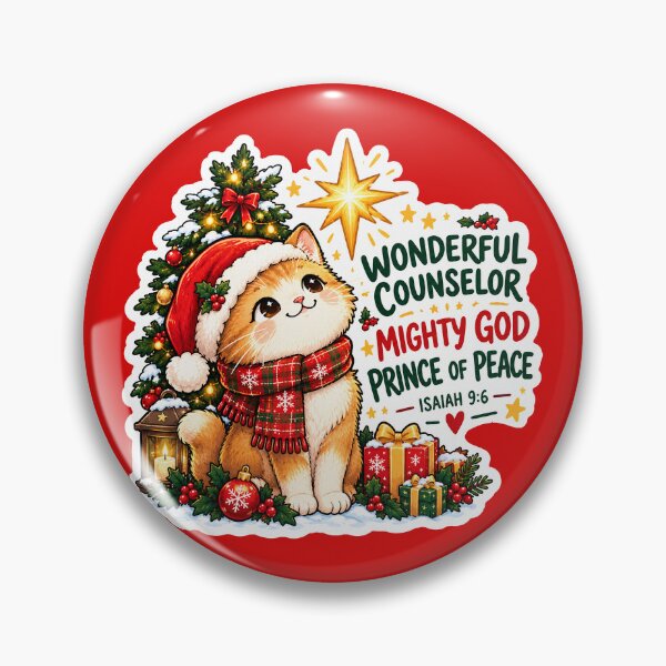 Item preview, Isaiah 9:6 Wonderful Counselor Mighty God Prince of Peace designed and sold by plushism.