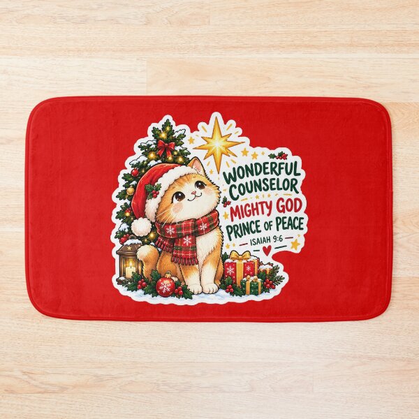 Item preview, Isaiah 9:6 Wonderful Counselor Mighty God Prince of Peace designed and sold by plushism.