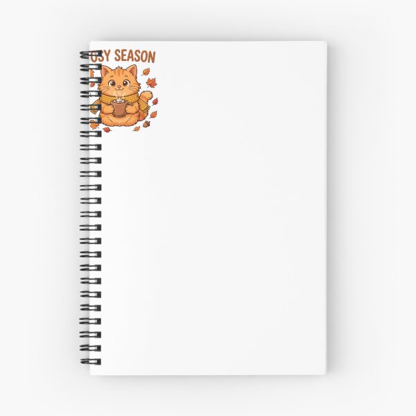 Item preview, Cosy Season Cute Autumn Cat Design designed and sold by FYANSU.